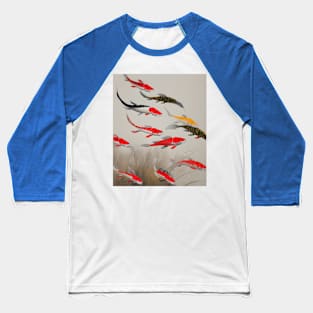 The Art of Koi Fish: A Visual Feast for Your Eyes 10 Baseball T-Shirt